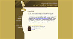 Desktop Screenshot of americanradioarchives.com